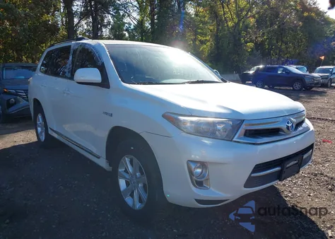 2013 Toyota Highlander Hybrid Base V6 from USA, damaged, VIN JTEBC3EH7D2016587